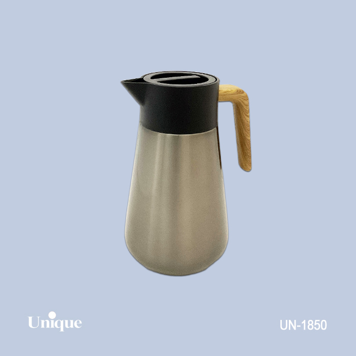 فلاکس 1 لیتر داخل استیل یونیک کد 1850 دسته طرح چوب