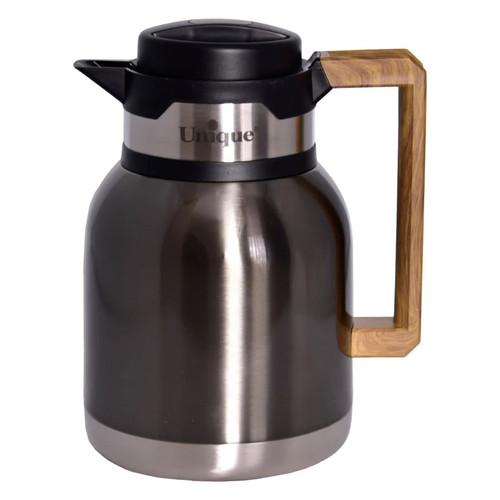 فلاسک داخل استیل 2 لیتر یونیک کد 1860دسته طرح چوب