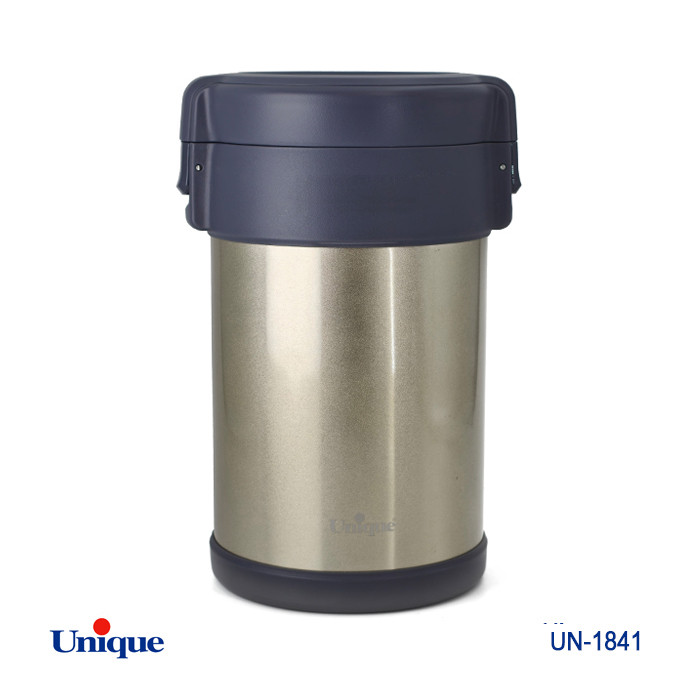 فلاکس غذا استیل 2 لیتر یونیک بدنه و داخل استیل کد 1841 (ارسال رنگ رندوم)